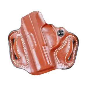DeSantis Gunhide Mini Slide OWB Holster Right Hand Glock 43X MOS, 48 MOS Leather Tan