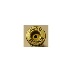Quality Cartridge 22-6mm Remington Brass Box of 20