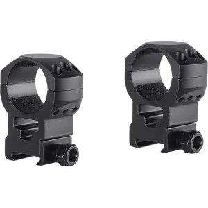 Hawke Sport Optics Tactical Match Airgun Weaver 30mm Scope Rings Matte Extra-High