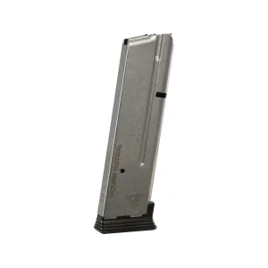 Wilson Combat Vickers Duty 1911 Government, Commander Magazine ETM-V with Base Pad 9mm 10-Round Stainless Steel