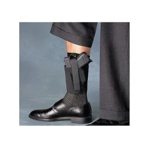 Galco COP Ankle Holster Left Hand Glock 26, 27, 33, 43, S&W M&P Shield, Walther PPS Nylon Black