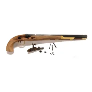 Pedersoli Bounty Percussion Muzzleloading Pistol Kit 50 Caliber 16" Blued Barrel Walnut Stock