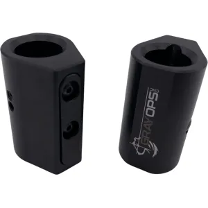 Gray Ops CNC Quick Detach Adapter for Harris Bipod