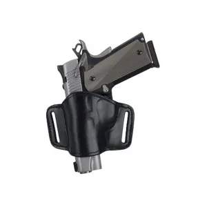Bianchi 105 Minimalist OWB Holster Left Hand Browning Hi-Power, 1911 Government Leather Black