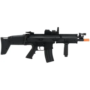FN SCAR-H AEG Battery Powered Airsoft Rifle 6mm BB Full-Auto/Semi-Auto Black