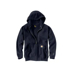 Carhartt Men's Rain Defender Loose Fit Heavyweight Full Zip Hoodie New Navy XL