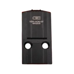 C&H Precision Pistol Red Dot Mounting Plate SIG P320 RX/PRO SERIES/AXG To Aimpoint ACRO Steel