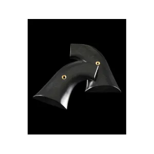 Hogue Cowboy Grips for Ruger XR3 Blackhawk, New Vaquero Black Micarta