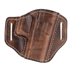 Bianchi 57 Remedy OWB Holster Right Hand Ruger EC9S, LC380, LC9, LC9S Leather Weathered Tan