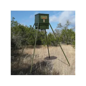 Texas Hunter 300 lb Wildlife Trophy Game Feeder With 8' Legs
