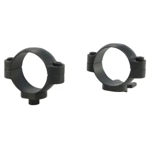 Leupold Quick Release Extended 30mm Scope Rings Matte Black Medium
