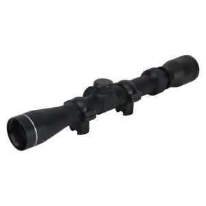 Tasco MAG 22 Rimfire Rifle Scope 3-9x 32mm 30-30 Reticle Matte Black with Rings