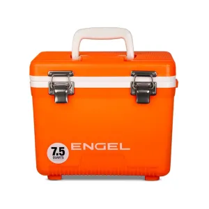 Engel Storage 7.5QT Drybox/Cooler Hi-Vis Orange