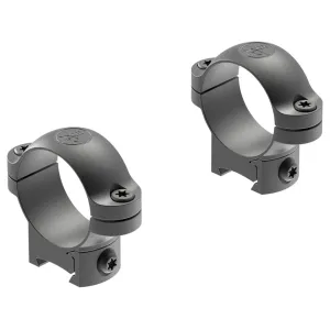 Leupold Rimfire 13mm Dovetail 1" Scope Rings Matte Black Medium