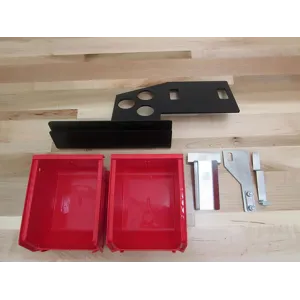 Inline Fabrication Case Ejector System for Hornady Single Stage Press with Red Bullet Trays