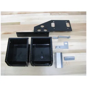 Inline Fabrication Case Ejector System for the RCBS Rock Chucker Single Stage Press with Black Bullet Trays