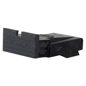 Kensight Adjustable Rear Sight Ruger Mark II, Mark III Steel Black Square Blade Fully Serrated