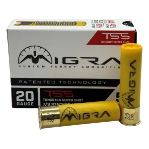 Migra Custom Turkey 20 Gauge Ammo 3" #7 and #9 TSS Shot 1-5/8 oz Box of 5