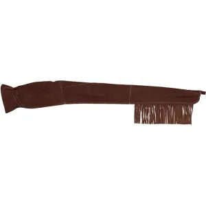 Triple K 927 Fringed Rifle Sleeve 53" Leather Walnut Oil