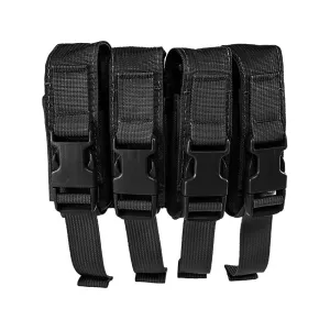 High Speed Gear Modular MOLLE Quad Magazine Pouch Nylon Black