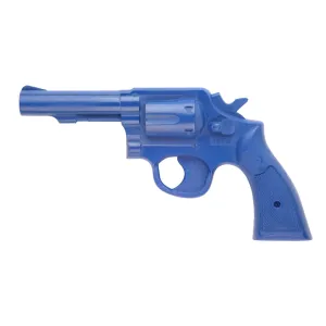 BlueGuns Firearm Simulator S&W K-Frame 4" Barrel Polyurethane Blue