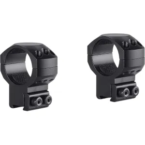 Hawke Sport Optics Tactical Match Airgun 9-11mm Dovetail 30mm Scope Rings Matte High