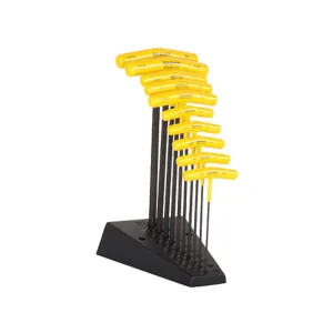 Bonshus T-Handle Ball End Hex Wrench Set SAE