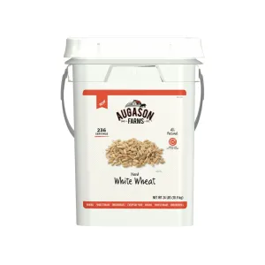 Augason Farms Hard White Wheat Emergency Food Storage 26 Pound