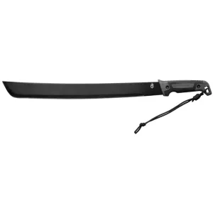 Gerber Gator Bush Machete 17.9" Carbon Black Blade Gator Grip Handle Black
