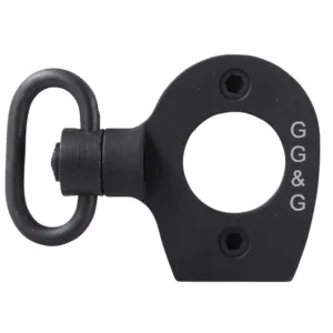 GG&G Quick Detach End Plate Sling Mount Adapter with Heavy Duty Quick Detach Swivel Benelli M2 12 Gauge Aluminum Matte