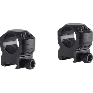 Hawke Sport Optics Tactical Match Airgun Weaver 1" Scope Rings Matte Medium