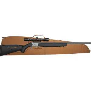 CVA Accura MR-X 50 Caliber Muzzleloading Rifle 26" Threaded Stainless Steel Barrel Black Stock with KonusPro 3-9x 40mm Scope