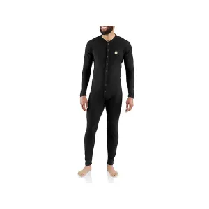 Carhartt Men's Midweight Waffle Base Layer Pants Black XL