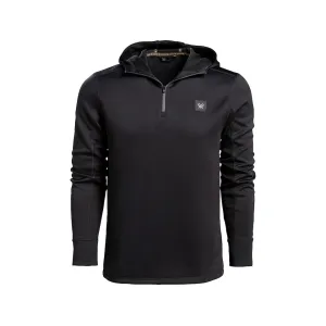 Vortex Optics Men's Frontier Limits Quarter Zip Hoodie Black Medium