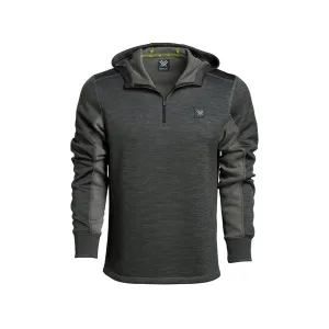 Vortex Optics Men's Frontier Limits Quarter Zip Hoodie Gray Heather Medium