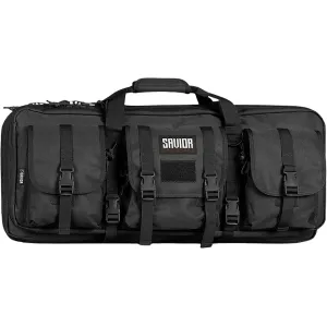 Savior Equipment American Classic Shorty Double Rifle Case 24" Black