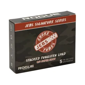 Rogue Jebs Signature Series Turkey TSS 20 Gauge Ammo 3" #8 and #9 Tungsten Shot 1-5/8 oz Box of 5