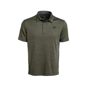 Vortex Optics Men's Escape Velocity Short Sleeve Polo Shirt Forest Night XL