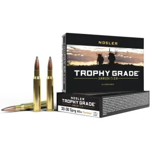 Nosler RMEF Trophy Grade 30-06 Springfield Ammo 180 Grain Partition Jacketed Soft Point Box of 20