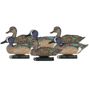 Dakota Decoy X-Treme Blue Wing Teal Duck Decoy 6PK