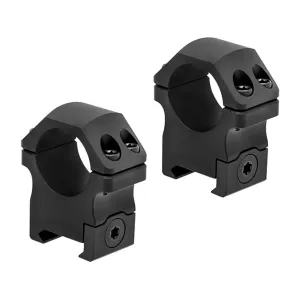 UTG Pro P.O.I Picatinny 1" Scope Rings Matte Black Medium