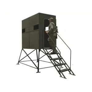 Texas Hunter Xtreme 4' x 8' Box Blind with 4' Tower