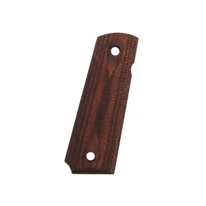 Ed Brown 1911 Government, Commander Double Diamond Checkered Grips Laminate Brown