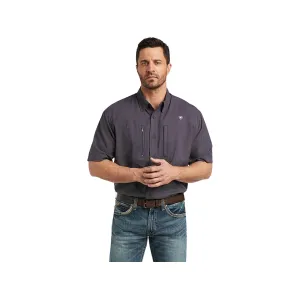 Ariat Men's Venttek Classic Short Sleeve Shirt Charcoal Medium