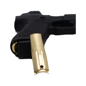 C&H Precision Speed Feed Pro Grip Plug for Glock 17 Gen 4, 5 Brass