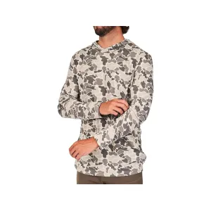 Marsh Wear Men's Buxton Hagood Hoodie Stone Mallard Camo Medium