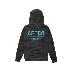 AFTCO Men's Radar Hoodie Black Camo 2XL