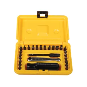 Chapman Model 6810 27 Piece Deluxe Screwdriver Set with Star Bits