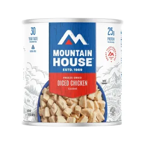 Mountain House Diced Chicken Freeze Dried Food #10 Can