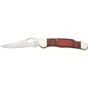 Bear & Son Cowhand Pocket Knife 2.875" Drop Point 440HC Satin Blade Rosewood Handle